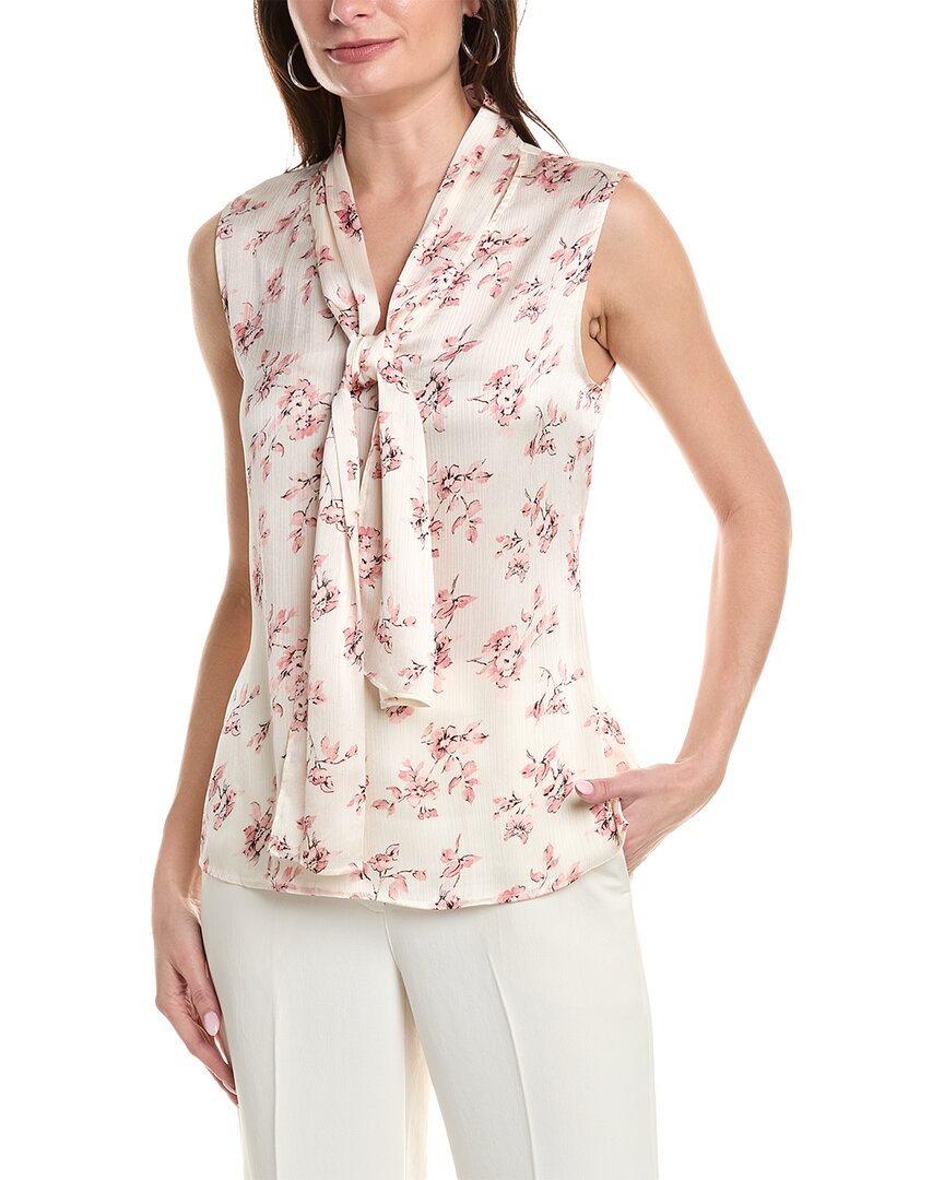 

Блузка Anne Klein с завязкой на шее, розовый