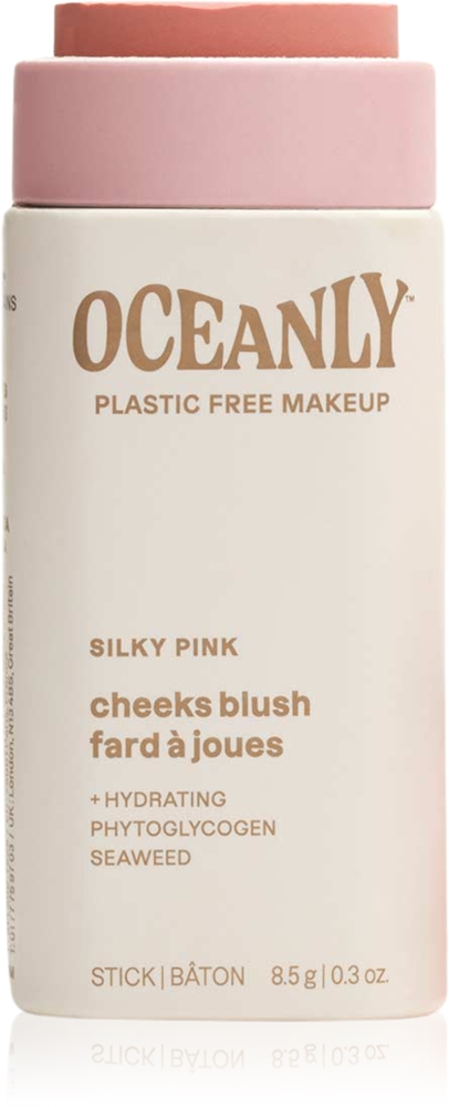 

Кремовые румяна-карандаш для макияжа Oceanly без пластика для сухой и чувствительной кожи Attitude, atspalvis silky pink 8,5 гр