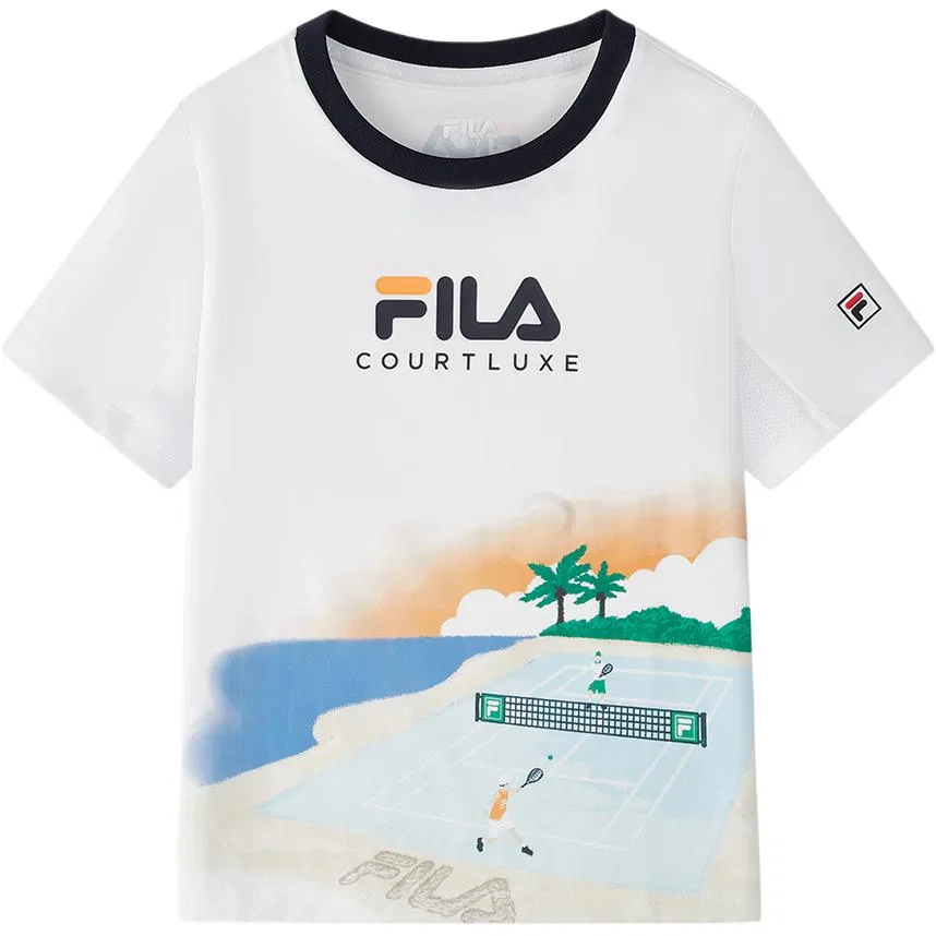 Футболка детская FILA KIDS Jade White