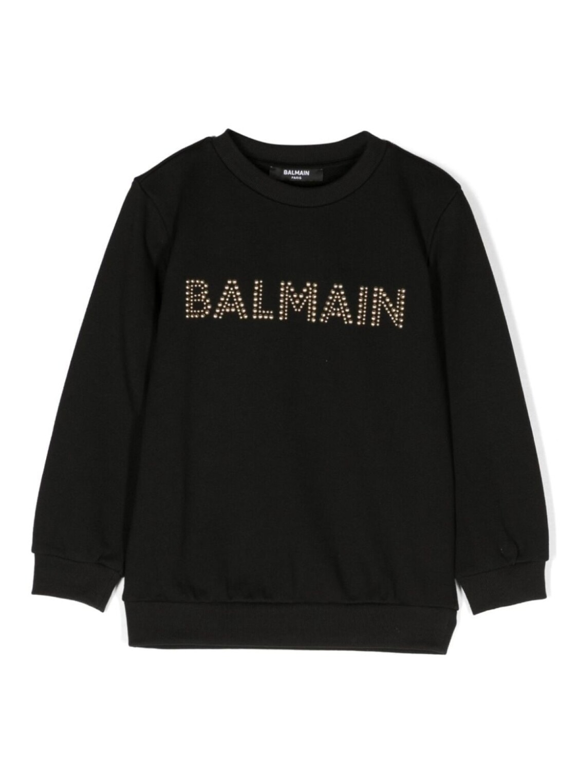 

Balmain Kids толстовка с логотипом, черный