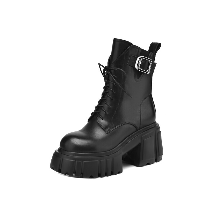 

Ботильоны женские Su Yanjiao, цвет Black Fleece-lined
