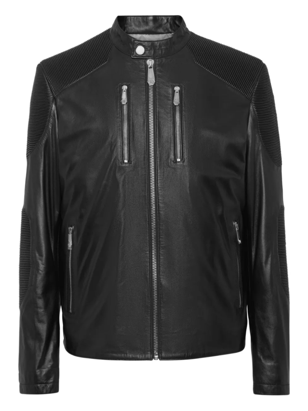 

Кожаная куртка для мотоцикла Philipp Plein, черный