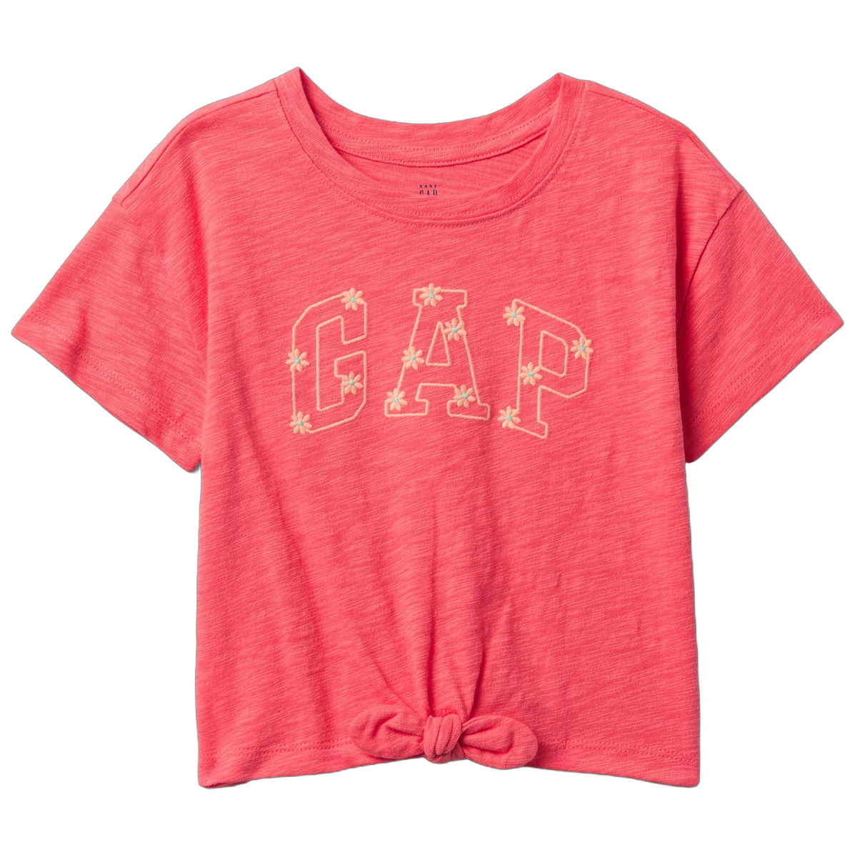 

Футболка для детей 3-7 лет GAP, coral красный