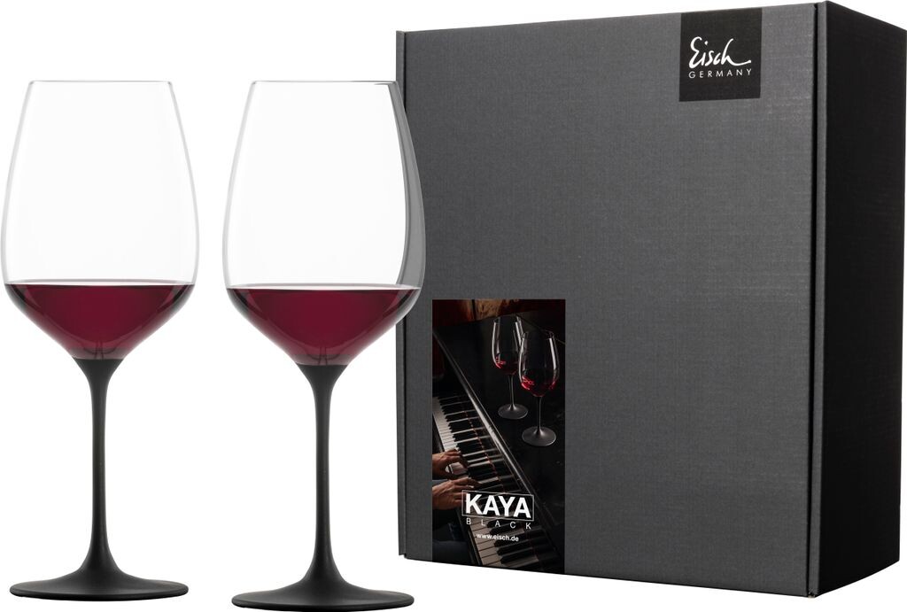 

EISCH 2 бокала для красного вина 500/2 в подарочной упаковке Festivity KAYA BLACK 77350019