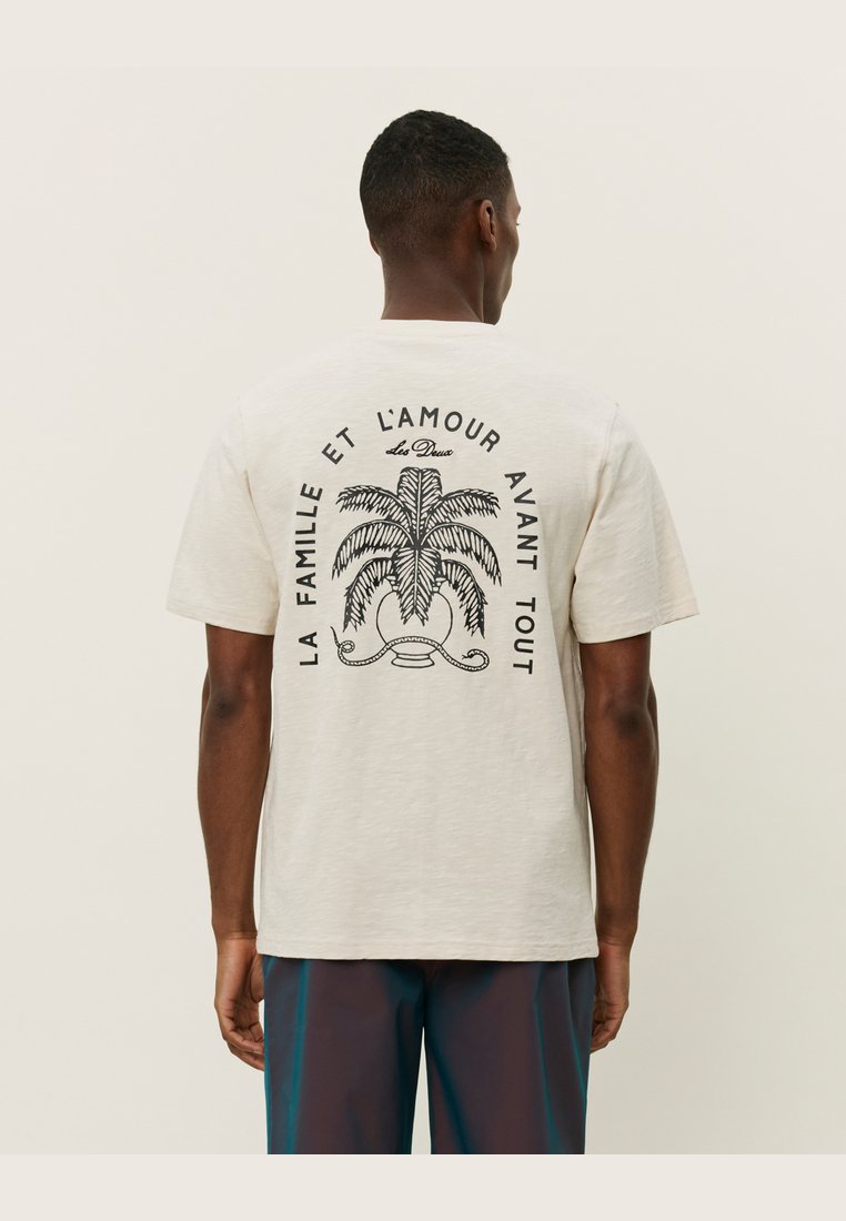 

Футболка с принтом DIAZ Les Deux, кремовый