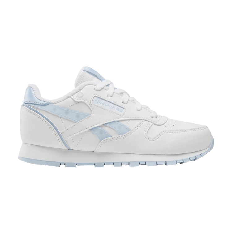

Кроссовки Classic Leather Step 'n' Flash 2.0 Little Kid 'White Y2K Blue', белый
