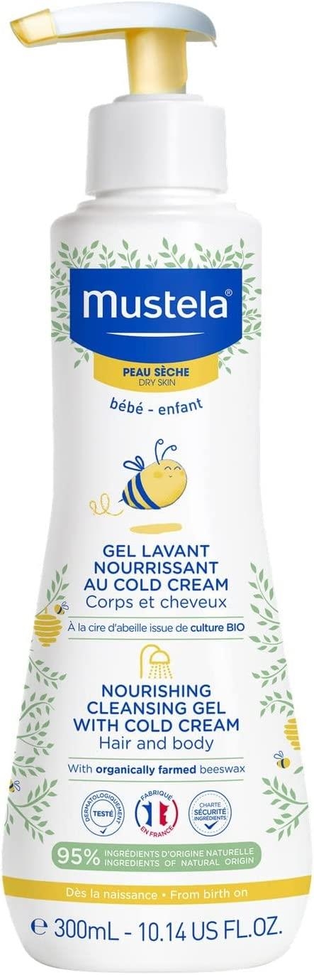 

Питательный очищающий гель с холодным кремом Mustela 300мл