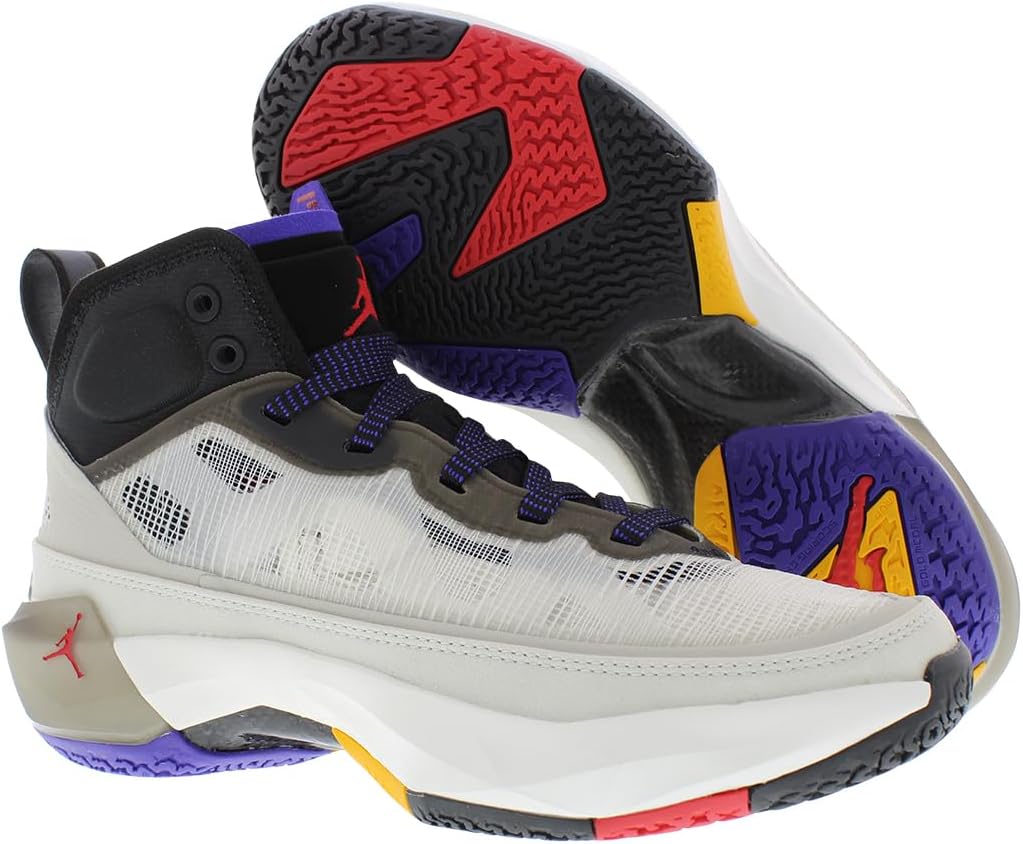 Кроссовки для мальчиков Nike Air Jordan XXXVII GS, белый/черный — фото 2