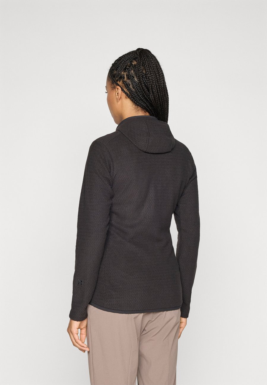Флисовая куртка Patagonia R1 AIR FULL ZIP HOODY, Black — фото 3