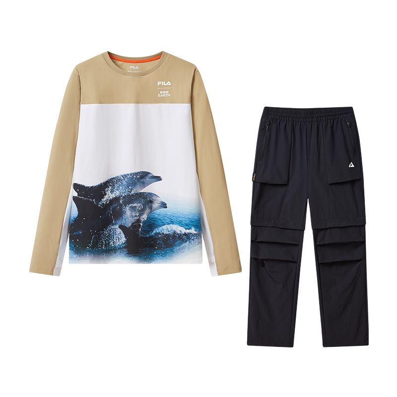 

Повседневная спортивная одежда Seashell для подростков FILA KIDS, Seashell