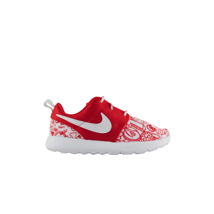 

Кроссовки Nike Roshe One Print PS, красный