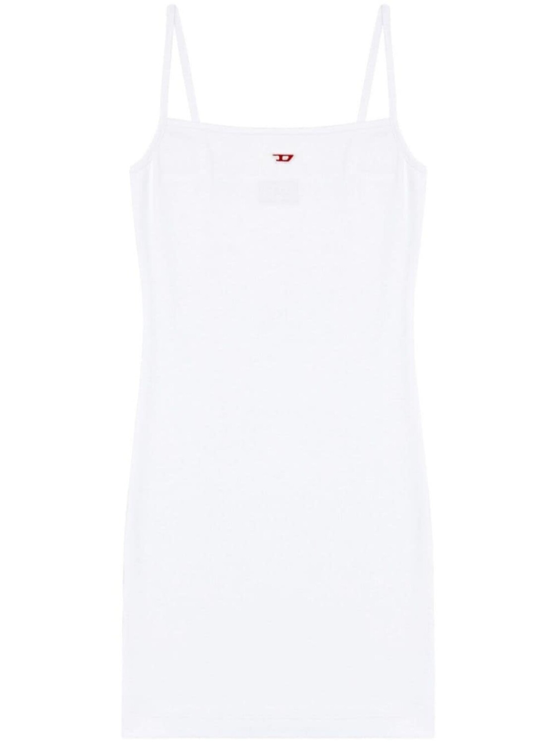 

Diesel платье мини D-Hopy-D с логотипом, белый