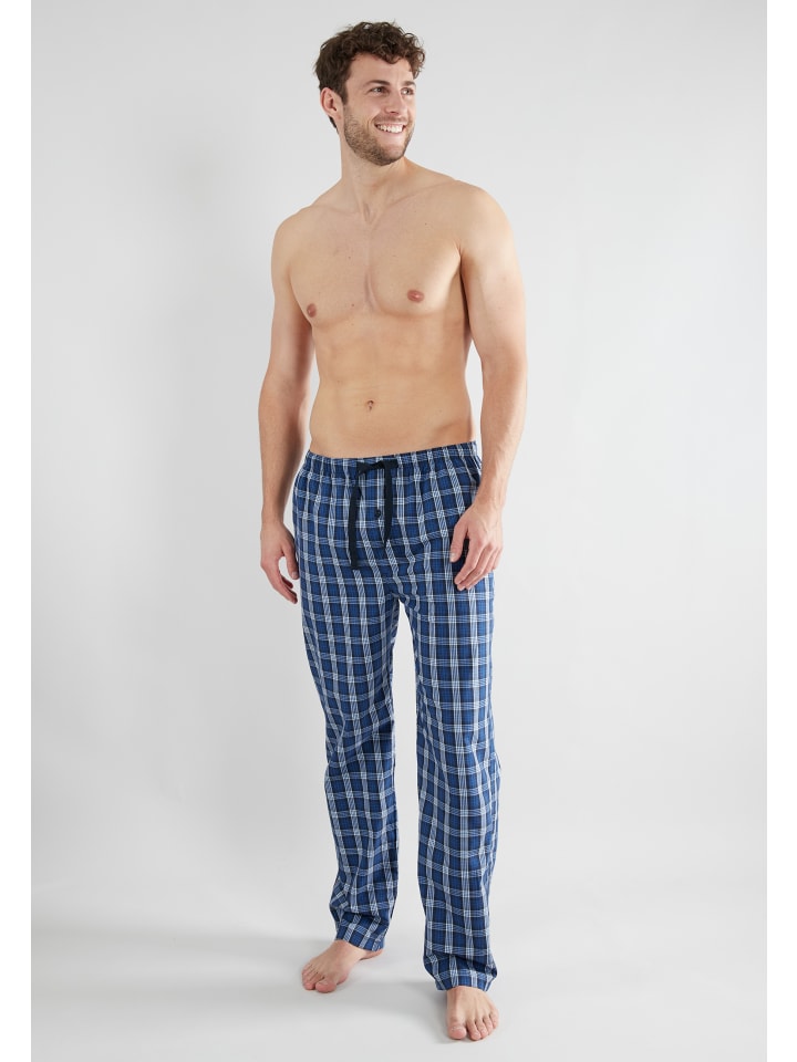 

Götzburg Длинные брюки Clubhouse в сине-средней клетку