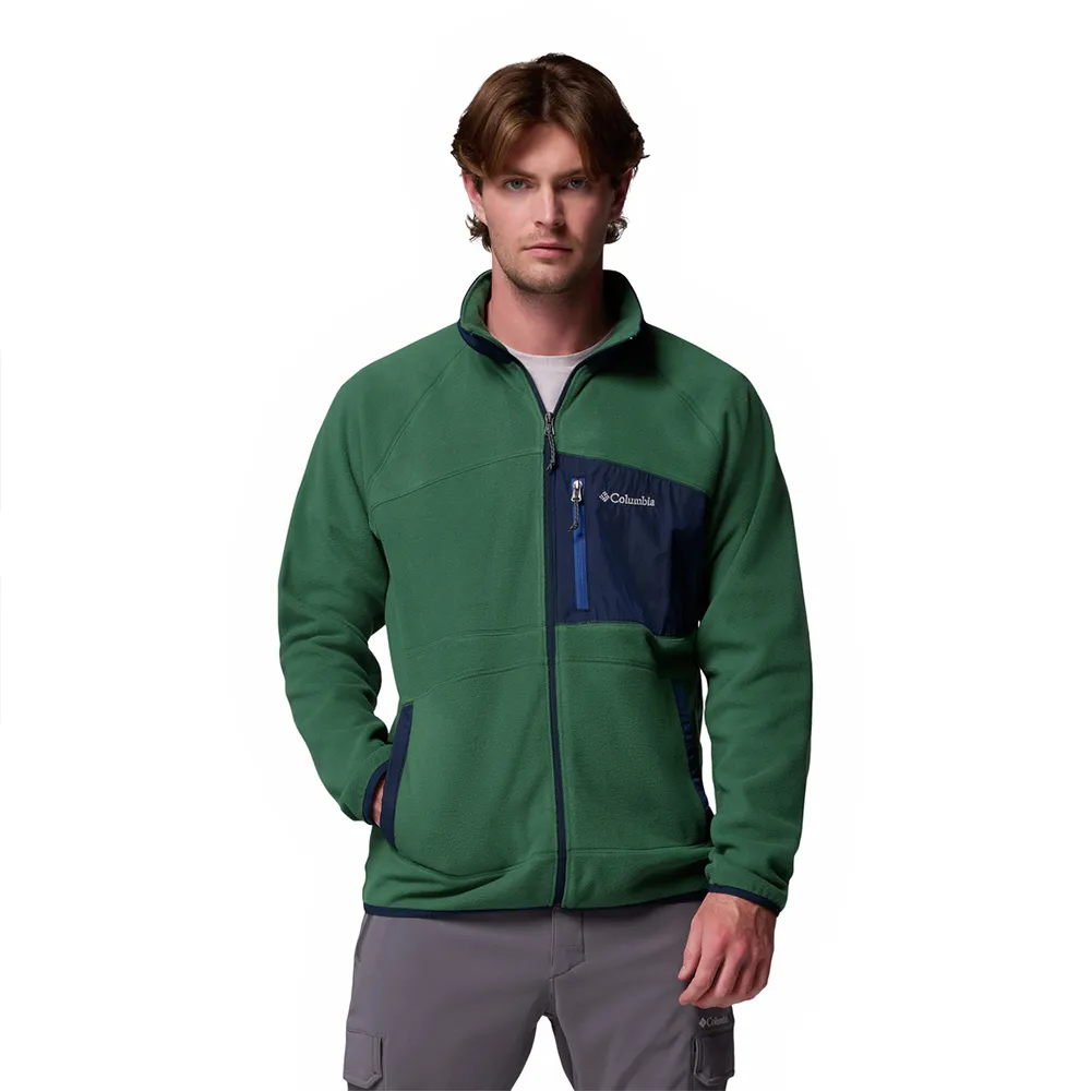 

Флис Columbia Fast Trek Overlay full zip, зеленый