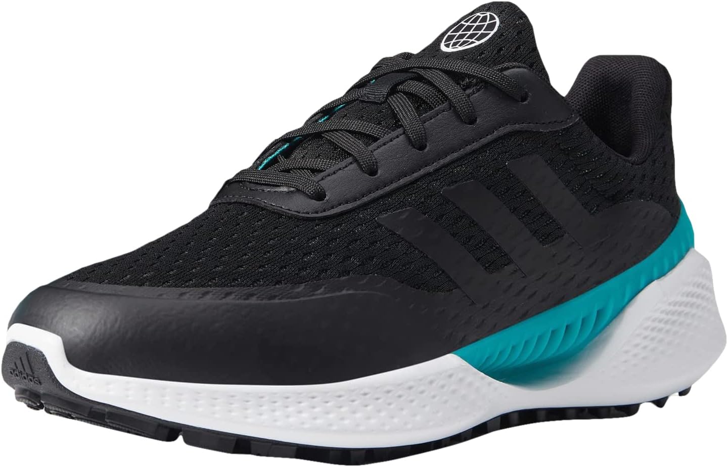 

Женские безшиповые гольф-туфли Adidas Summervent, черный/мятный