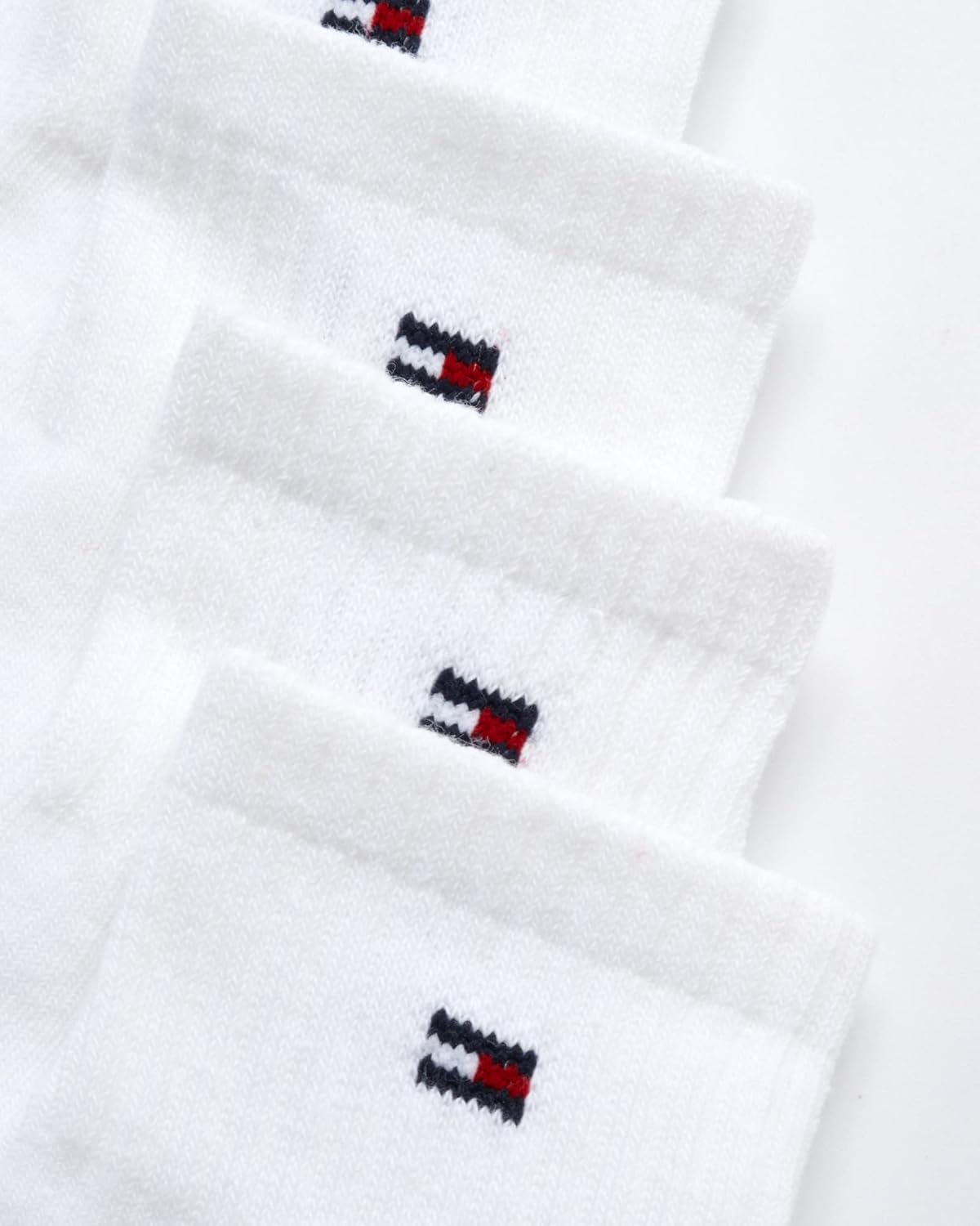 Мужские носки Tommy Hilfiger - носки с короткими рукавами (12 шт.), White — фото 4