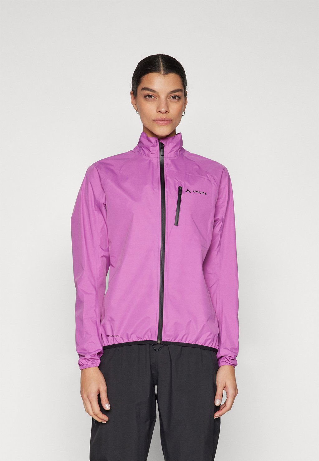 

Ветровка WOMENS DROP JACKET Vaude, фиолетовый
