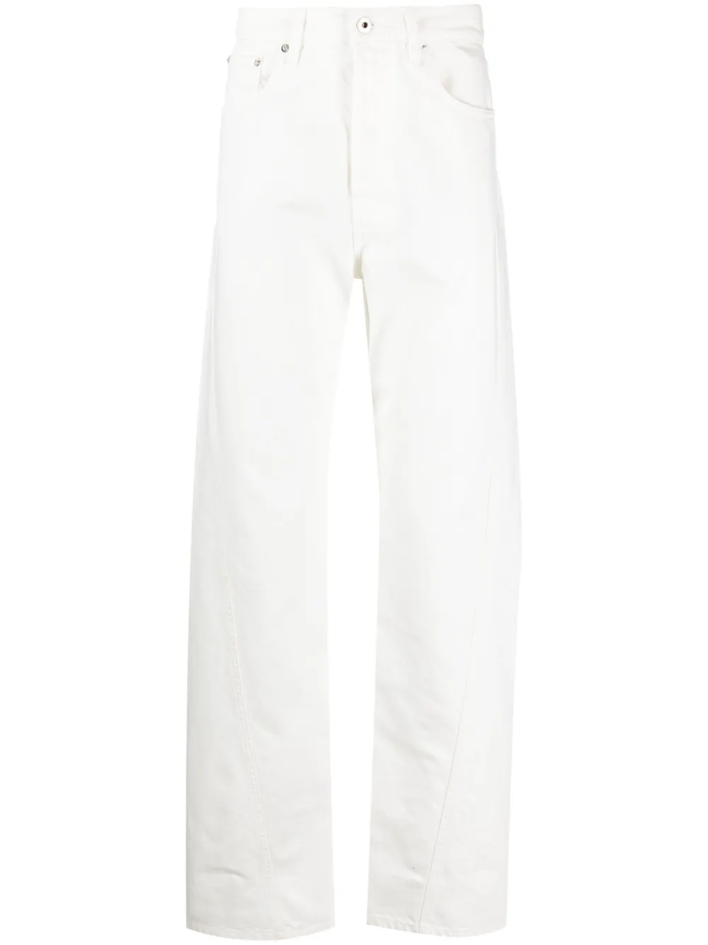 

Джинсы Twisted прямого кроя Lanvin, белый