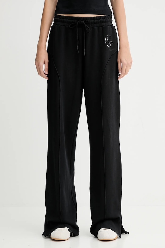

Хлопковые спортивные штаны Karl Lagerfeld Jeans, черный