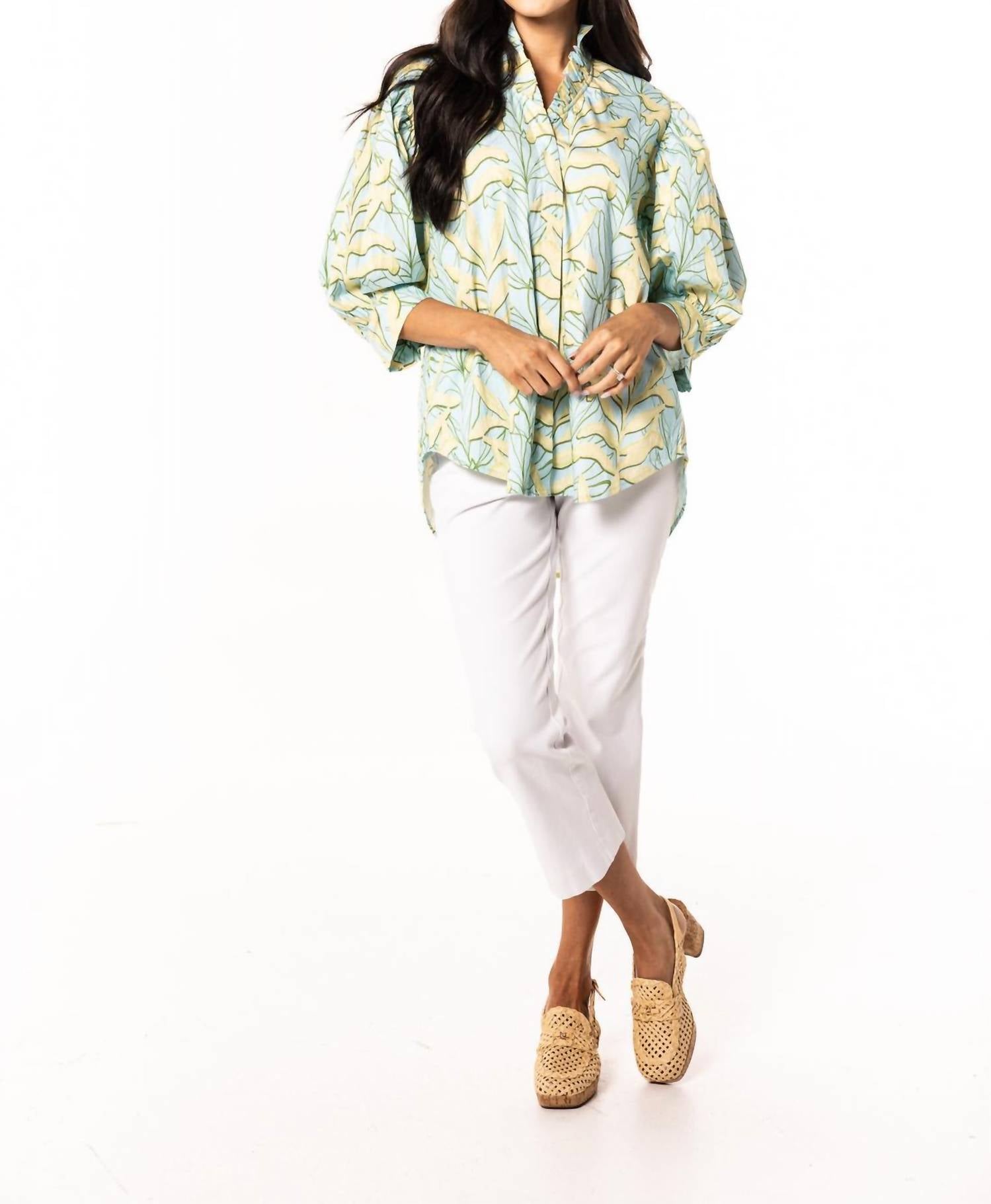 

Топ Laura в цвете "растущая зелень" HOLLY SHAE Design