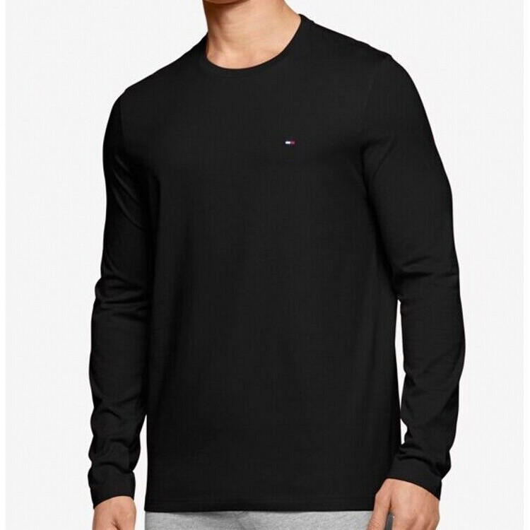 Футболка Tommy Hilfiger Regular Men's, черный — фото 2