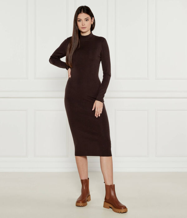 

Шерстяное платье Michael Kors, коричневый