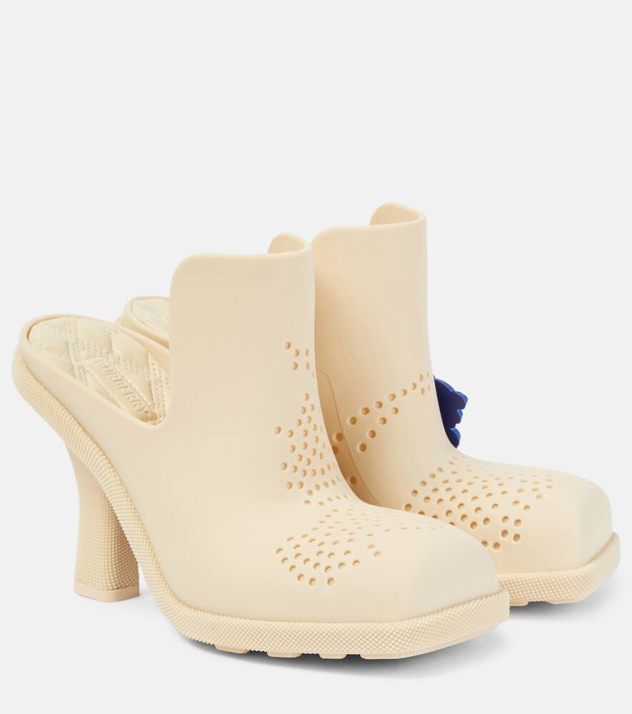 Highland резиновые шлепанцы Burberry, Clay
