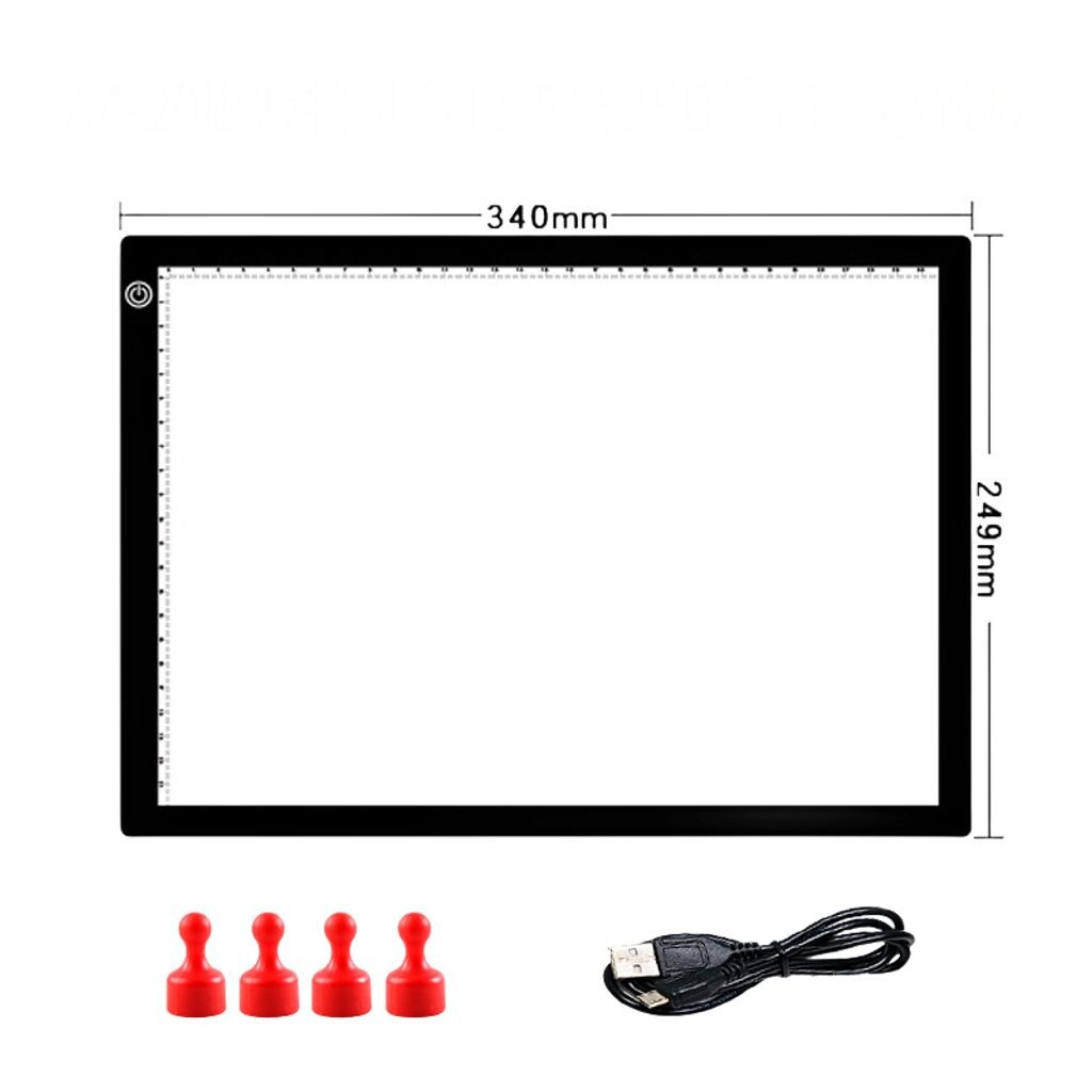 

INF Tracing Light Pad A4 Светодиодная копировальная доска Световой короб