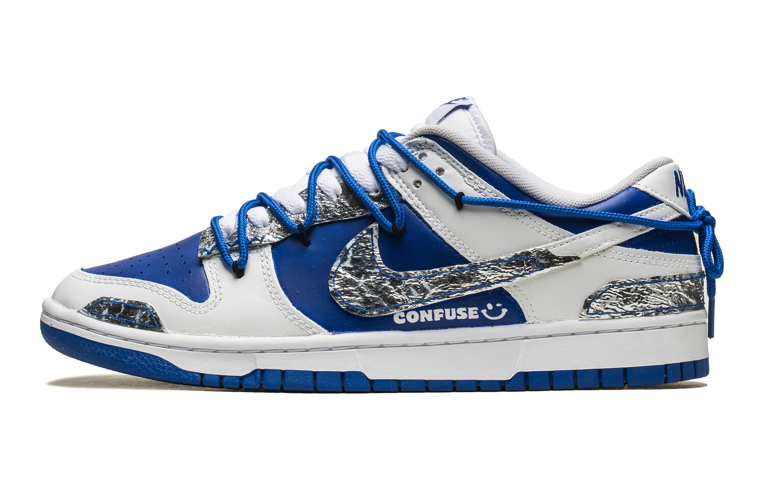 

Кроссовки Nike Dunk Skateboard Shoes Men Low-Top White, Синий, Кроссовки Nike Dunk Skateboard Shoes Men Low-Top White