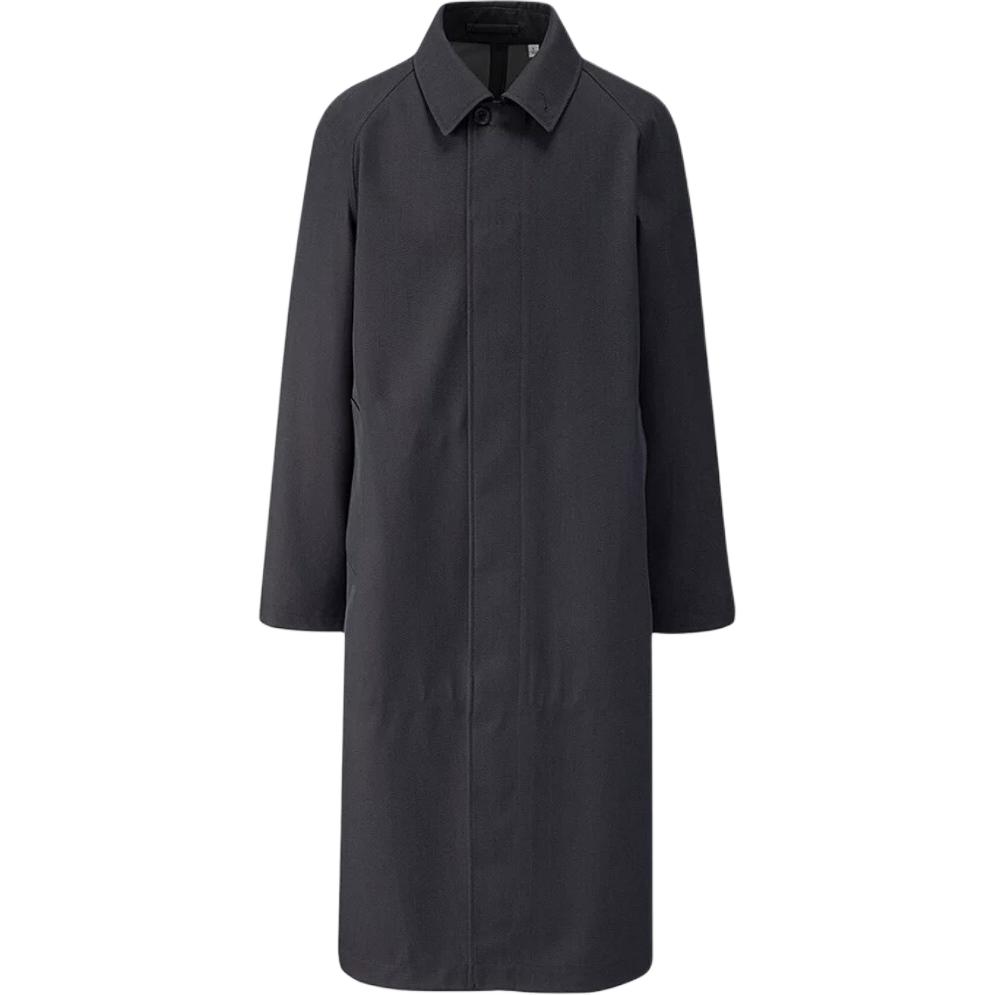 

Мужской тренчкот цвета морской волны UNIQLO, Sea Blue