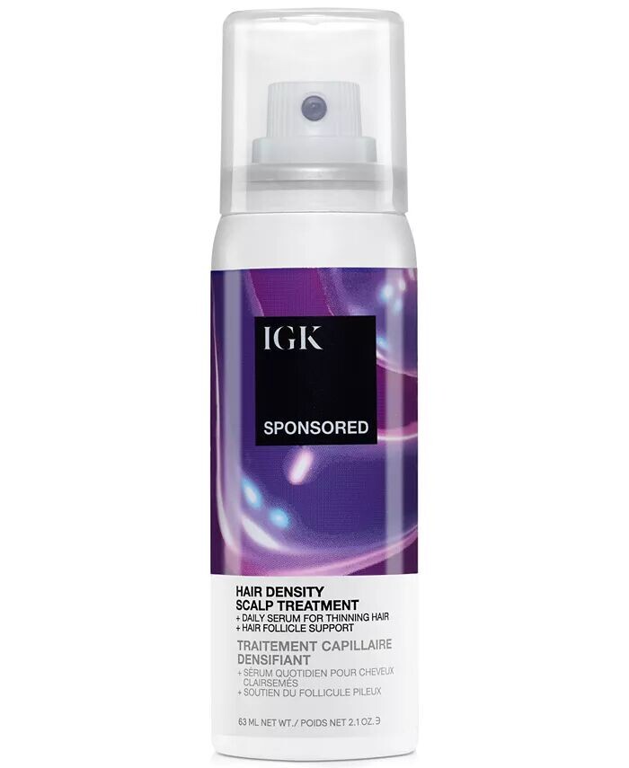 Спонсируемое средство для повышения плотности волос, 2,1 унции Igk Hair — фото 4