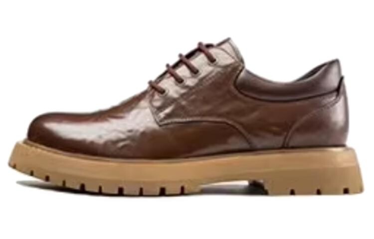 

Туфли Men"s Casual Men Low-Top Brown Aokang