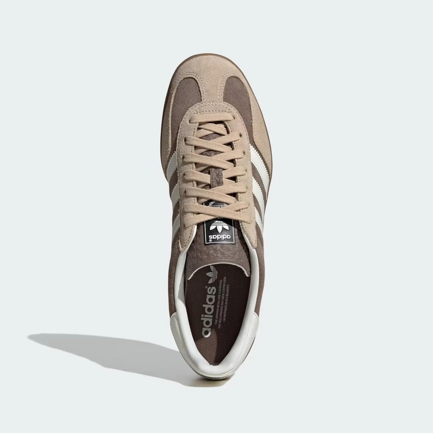 Кроссовки Adidas Gazelle Indoor Unisex Casual Shoes IF9646 коричневые — фото 2