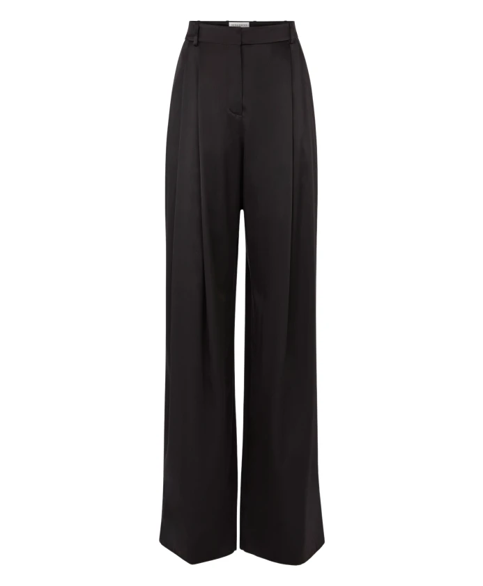 

Широкие брюки со складками Nina Ricci, черный