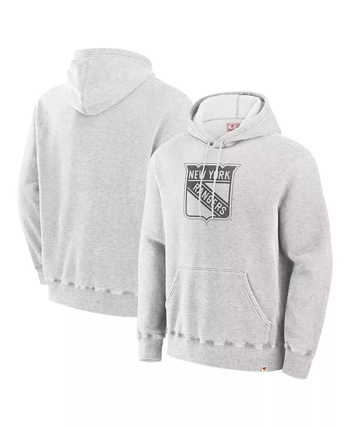 

Мужская кремовая толстовка с капюшоном New York Rangers Made in Canada Fanatics