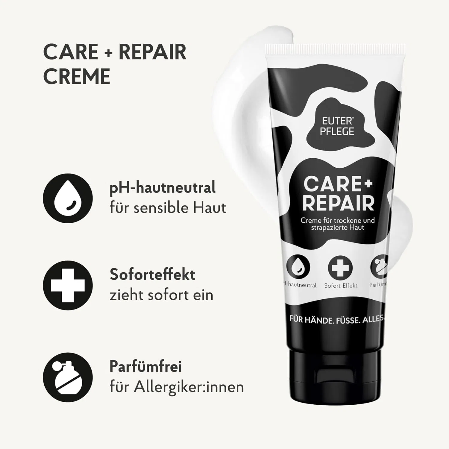 Крем для интенсивного ухода за сухой кожей Care + Repair Cream, 3 x 200 мл ‎Haka — фото 3