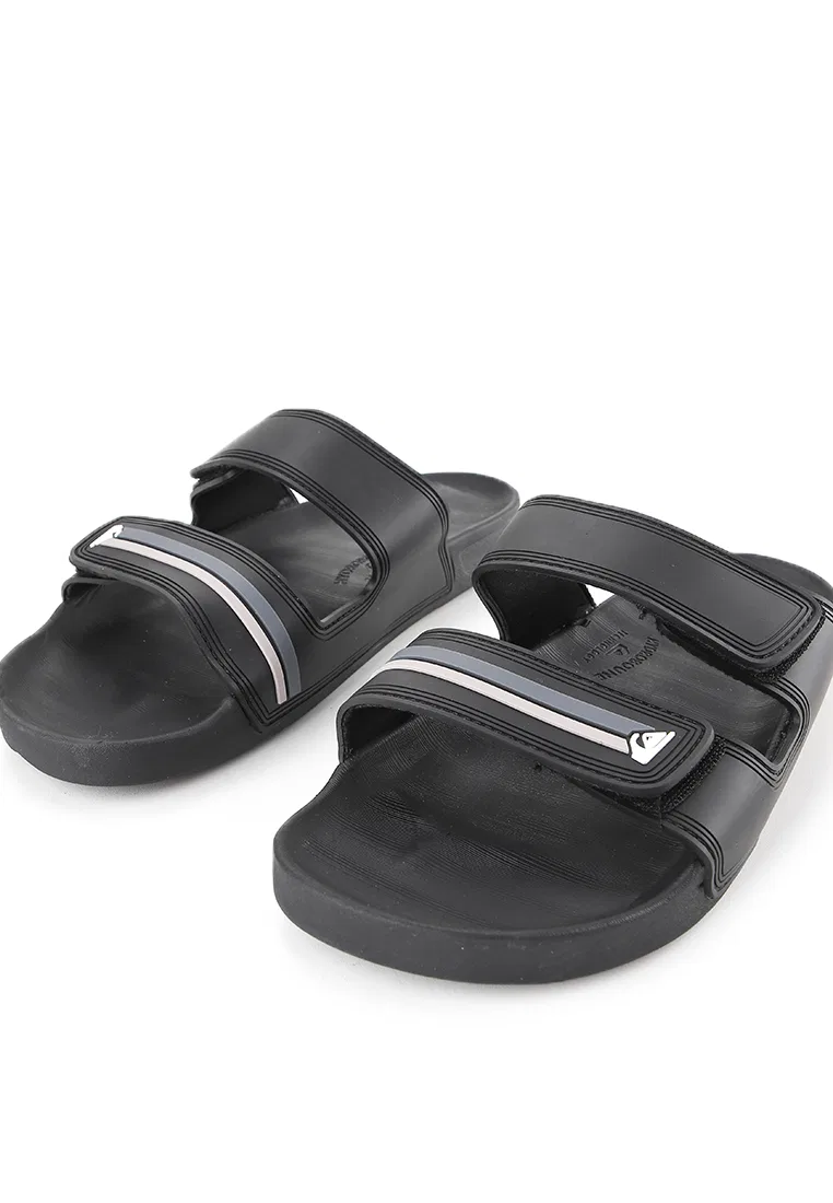 Сандалии мужские, двойная регулировка, Sunset Slide Quiksilver, черный — фото 3