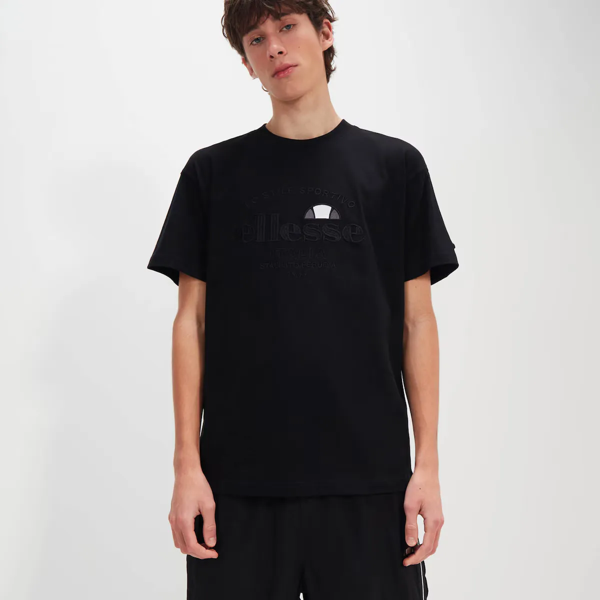 

Zalenti T-Shirt Ellesse Мужская футболка, чёрный