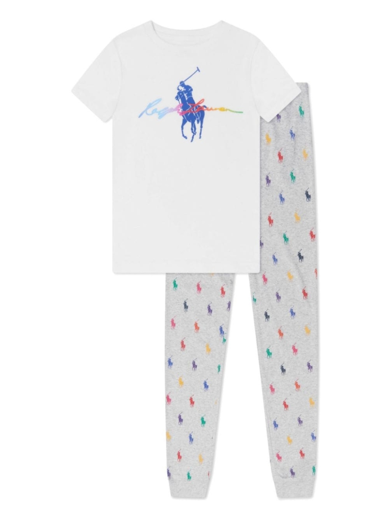 

Ralph Lauren комплект из топа и брюк с логотипом Polo Pony, мультиколор