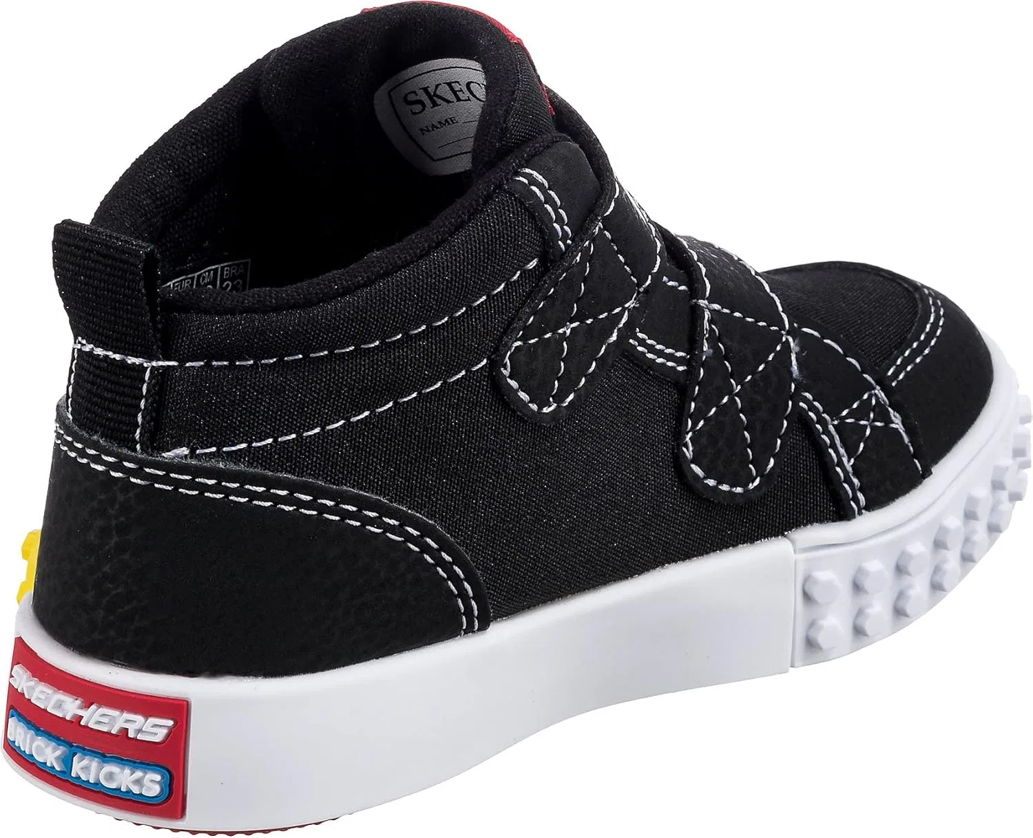 Детские кроссовки Skechers Kool Bricks-Lil Constructor, спортивная обувь, Black — фото 4