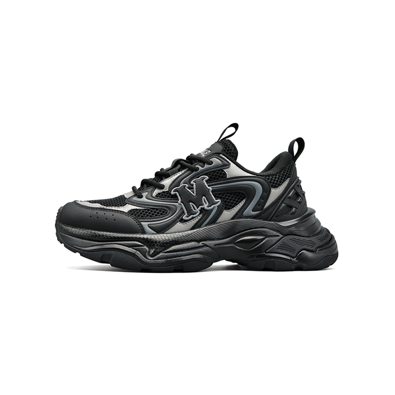 

Низкие массивные кроссовки мужские FAIRWHALE, Black Gray