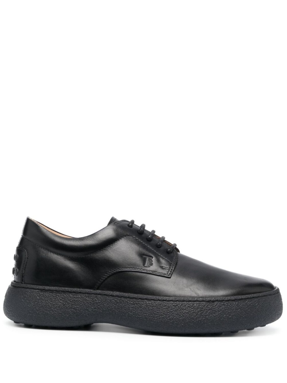 

Tod's туфли оксфорды с закругленным носком, черный