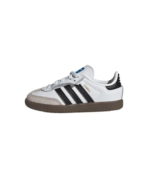 Детские кроссовки adidas Originals SAMBA OG чёрные — фото 4