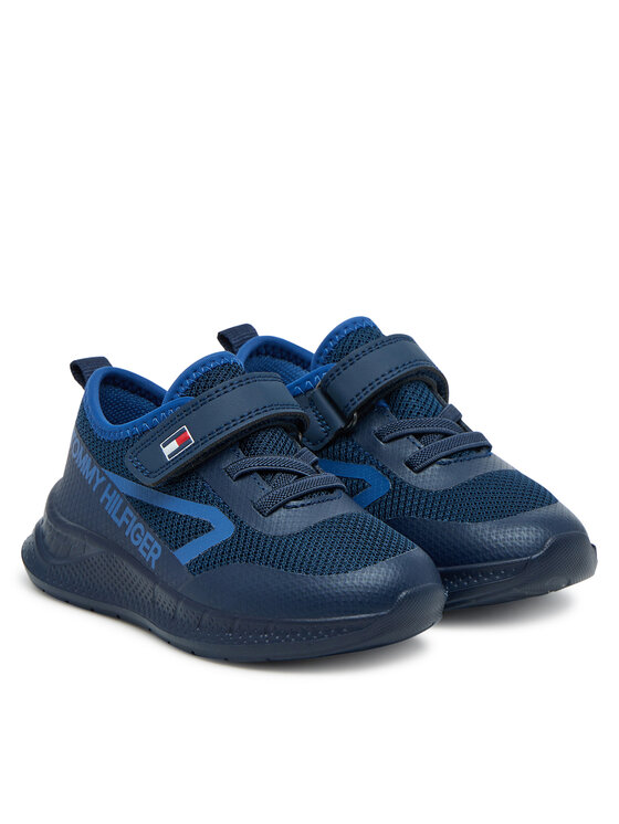 

Кроссовки Low Cut Lace-Up/Velcro Sneaker T1B9-34110-1843 M Tommy Hilfiger, синий