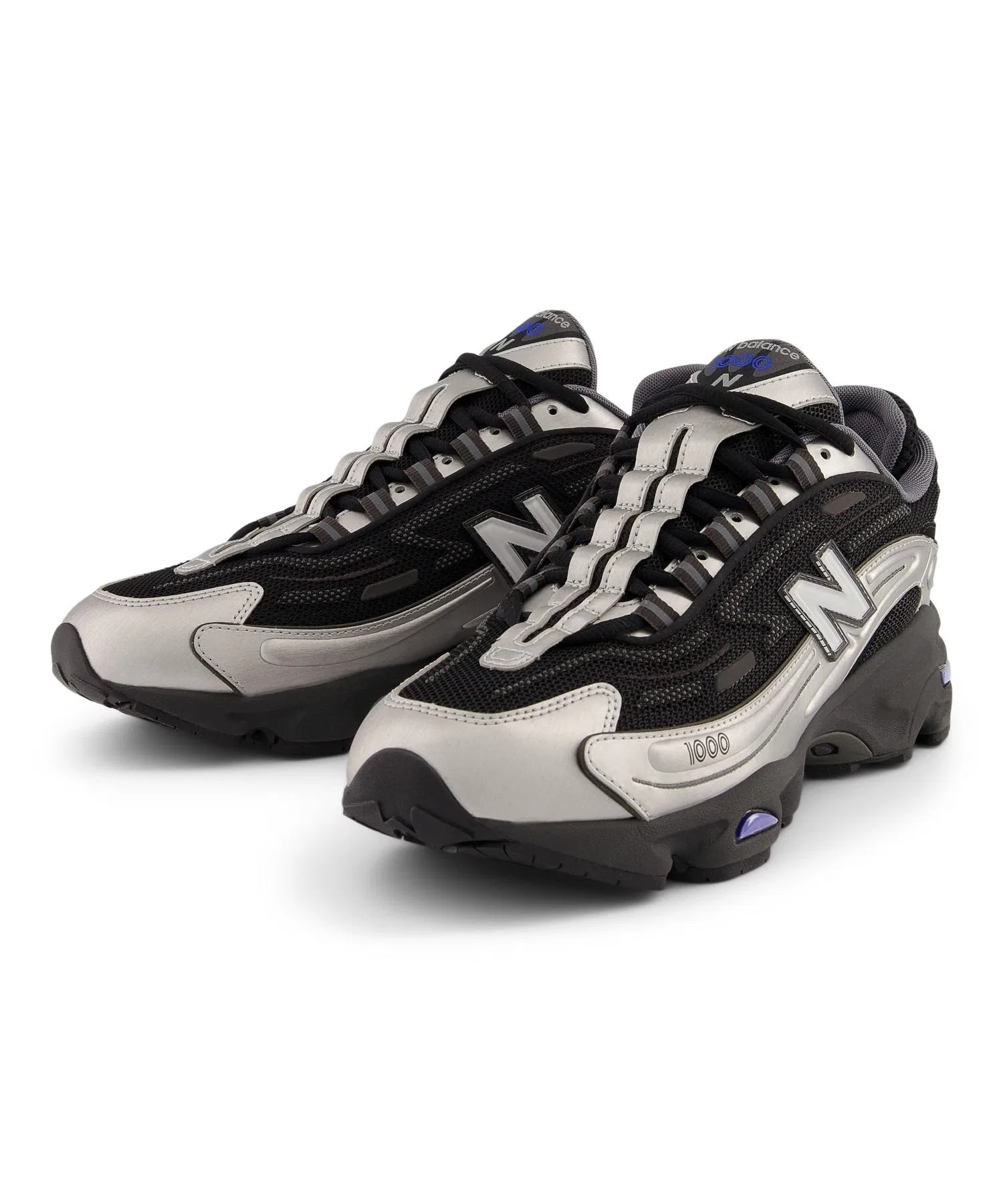 Унисекс кроссовки New Balance M1000DJ для бега серебряные — фото 3
