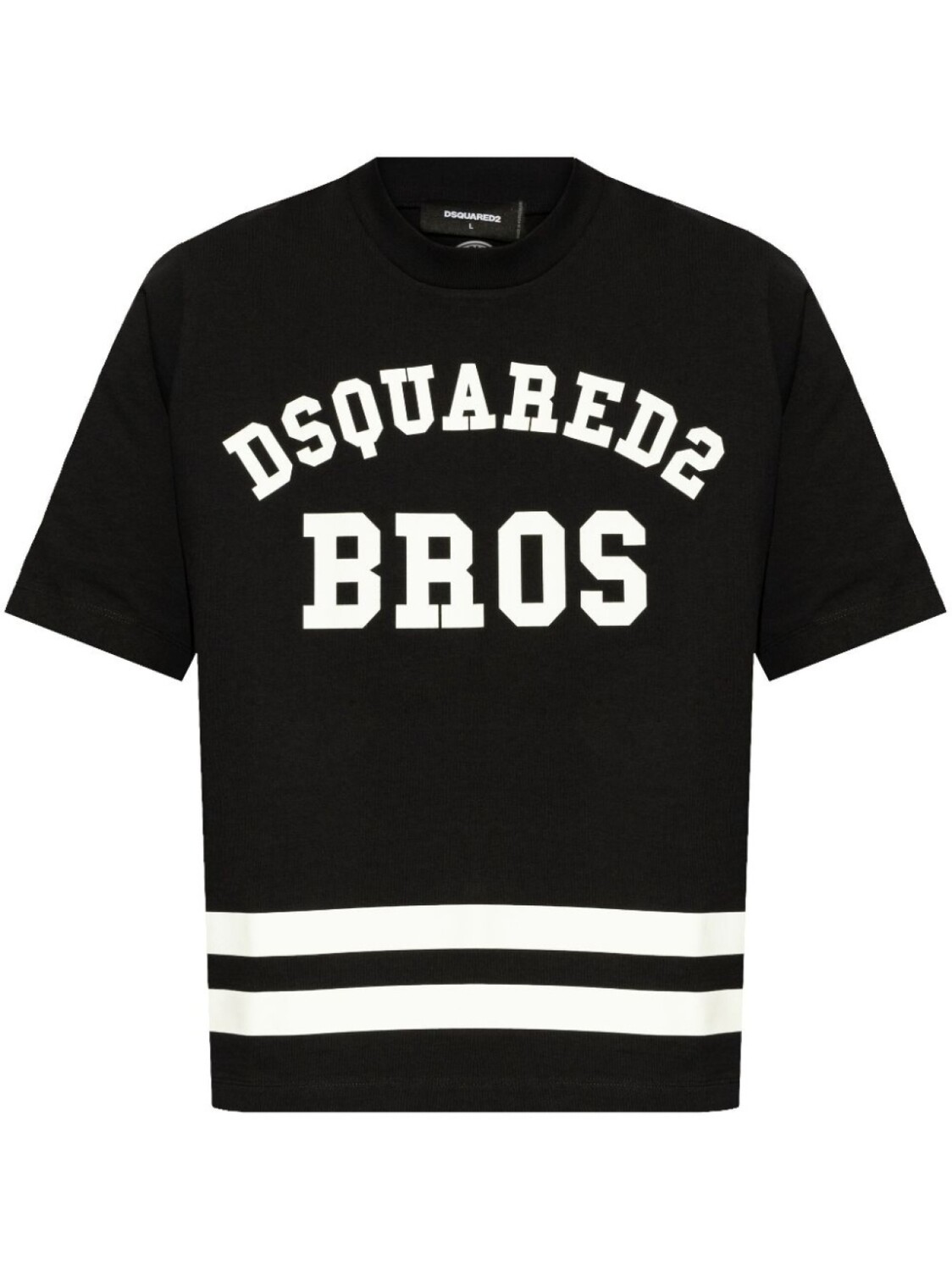 

DSQUARED2 футболка с логотипом, черный