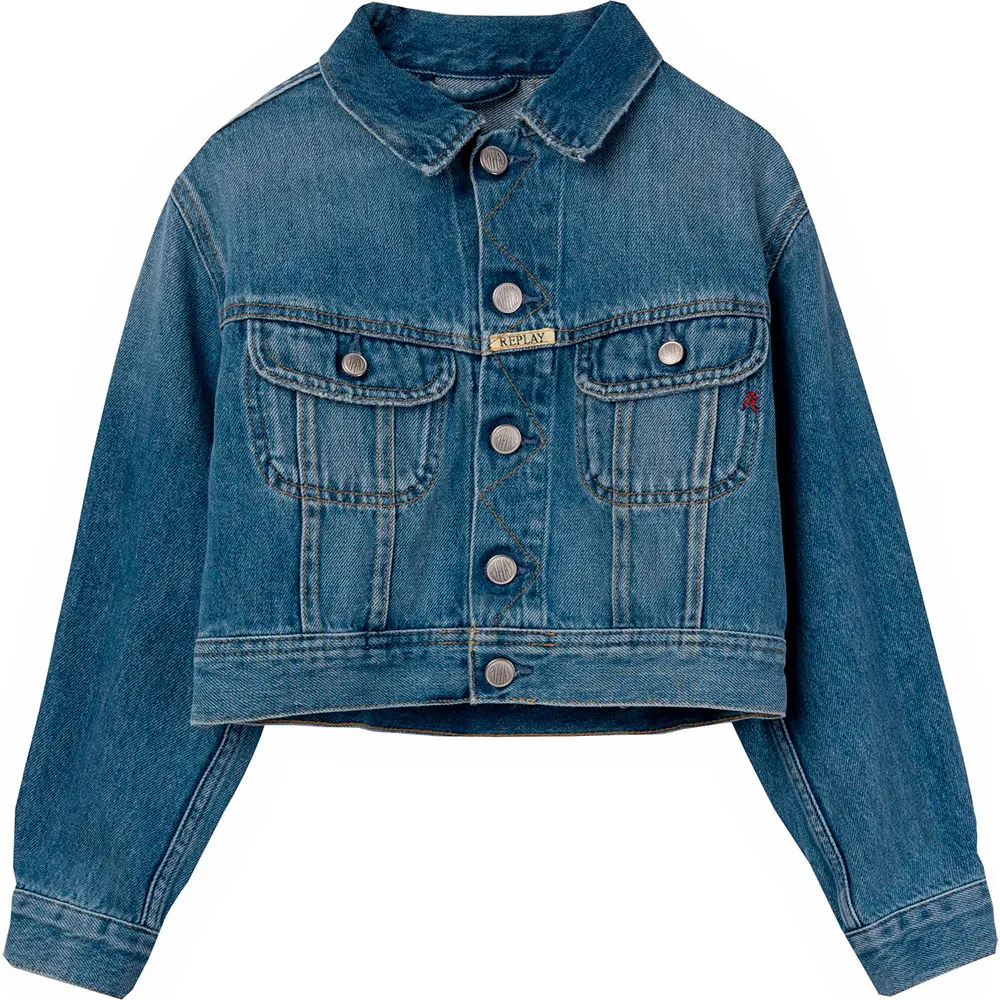 

Куртка Replay SG8Z1.050.830270 denim, синий