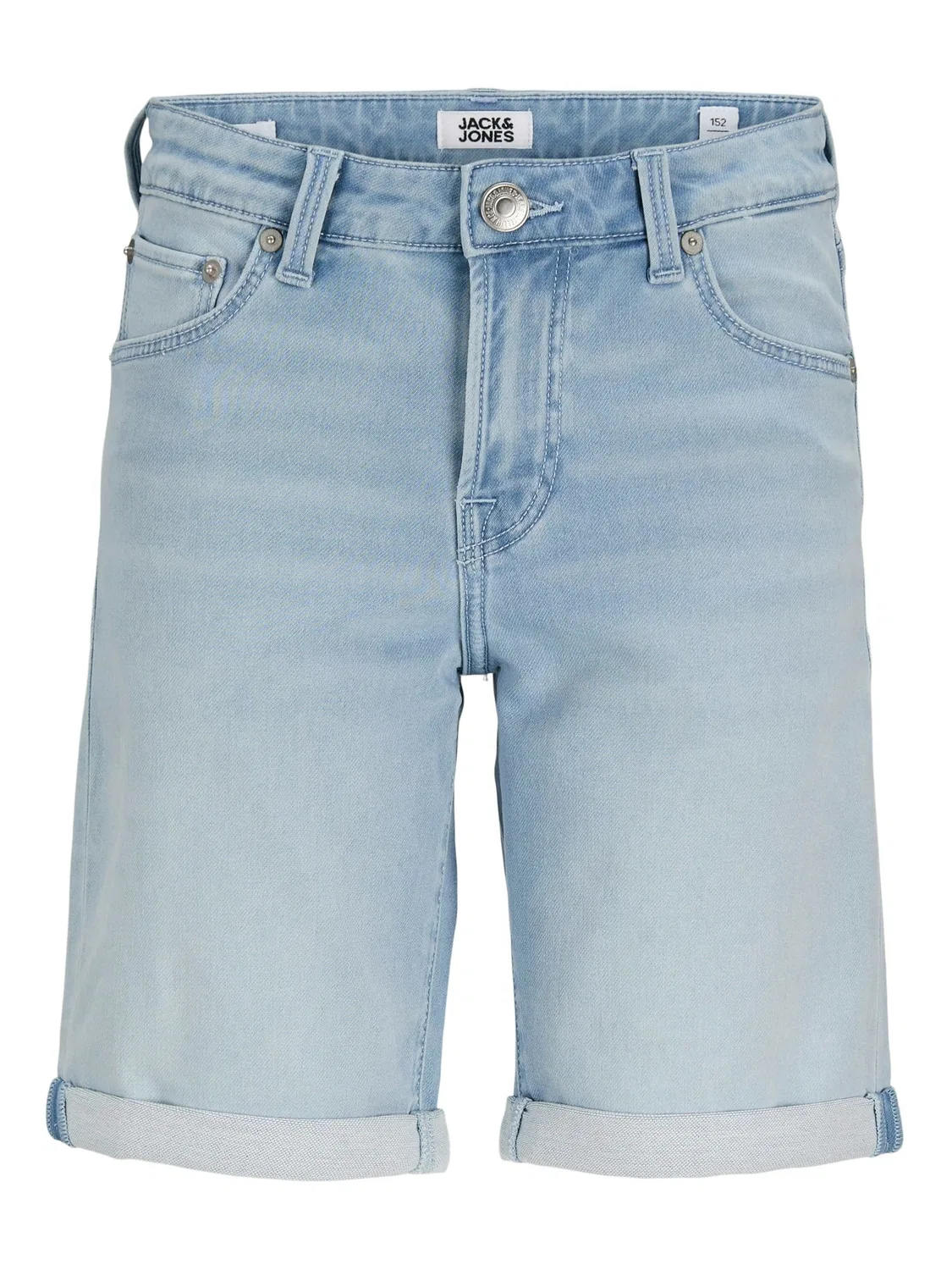 Шорты джинсовые regular fit JACK & JONES Junior, blue denim