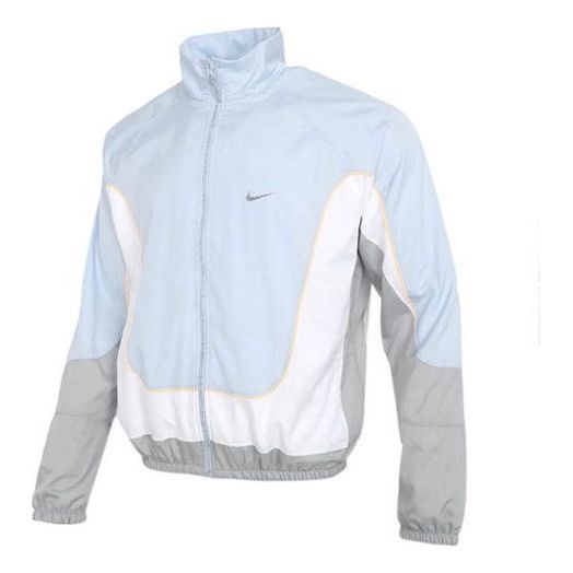 

Куртка Nike Throwback Men's Basketball Jacket Blue, синий