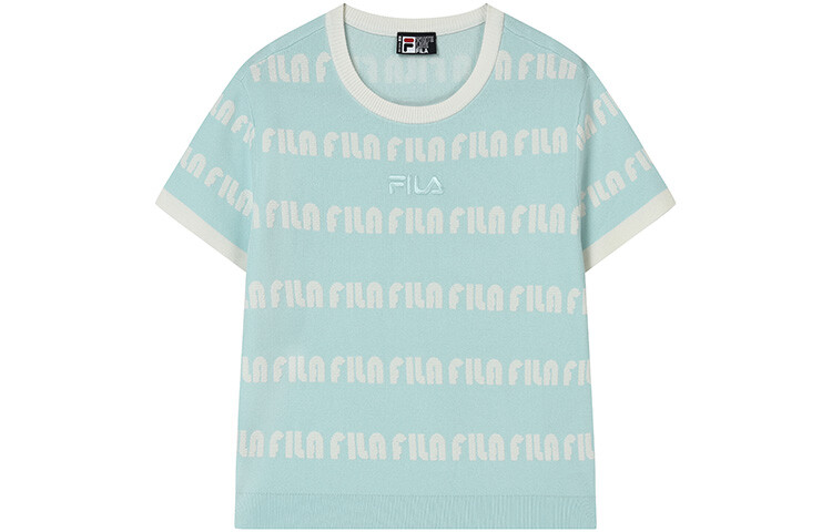 

Футболка женская светло-зеленая Fila